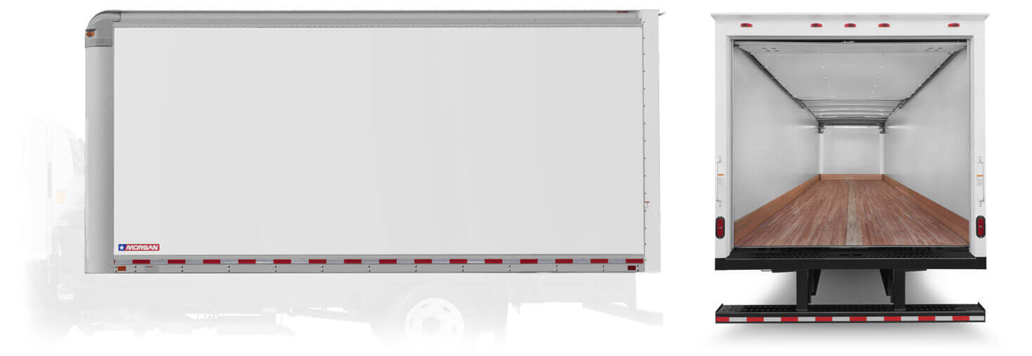 FRP Wall ConstructionTK Truck body's FRP panels includes a 3/8" plywood core, entirely encased in polyester resin reinforced with high-strength woven fiberglass. It's tough. It's durable. And it out-performs the competition when it comes to its ability to resist dents and scratches – inside and out. The smooth exterior surface is also a great place to display custom-graphics and promote your business everywhere you go! TK Truck Body even offers custom paint and decal installation for your convenience!