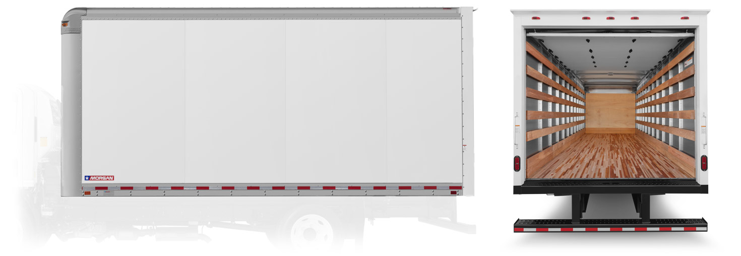 Smooth Wall Aluminum Wall ConstructionTk Truck body's Smooth Wall aluminum truck bodies deliver all of the benefits of aluminum wall construction - minus the vertical surface rivets. The smooth, clean skin provides an even more attractive advertising platform for your business.