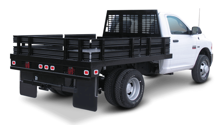 Flat Deck Service Truck in Edmonton